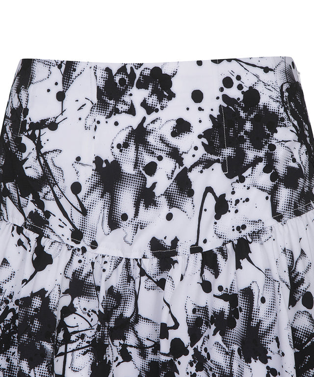 ANEW Golf: Women Shirring DTP Point Flare Skirt - White