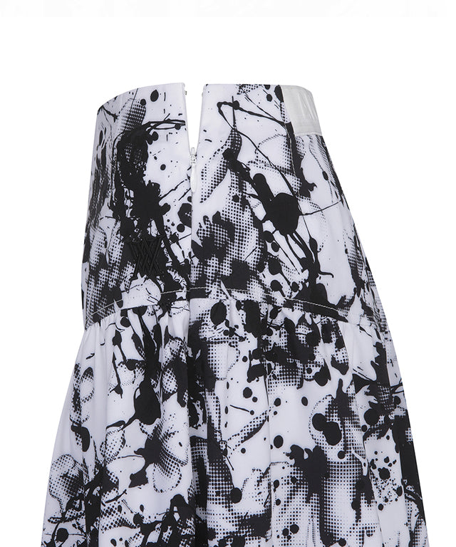 ANEW Golf: Women Shirring DTP Point Flare Skirt - White